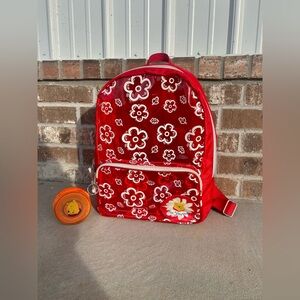 Winnie-the-Pooh RARE “Bee Yourself” Red Collectible Disney Back Pack Y2K